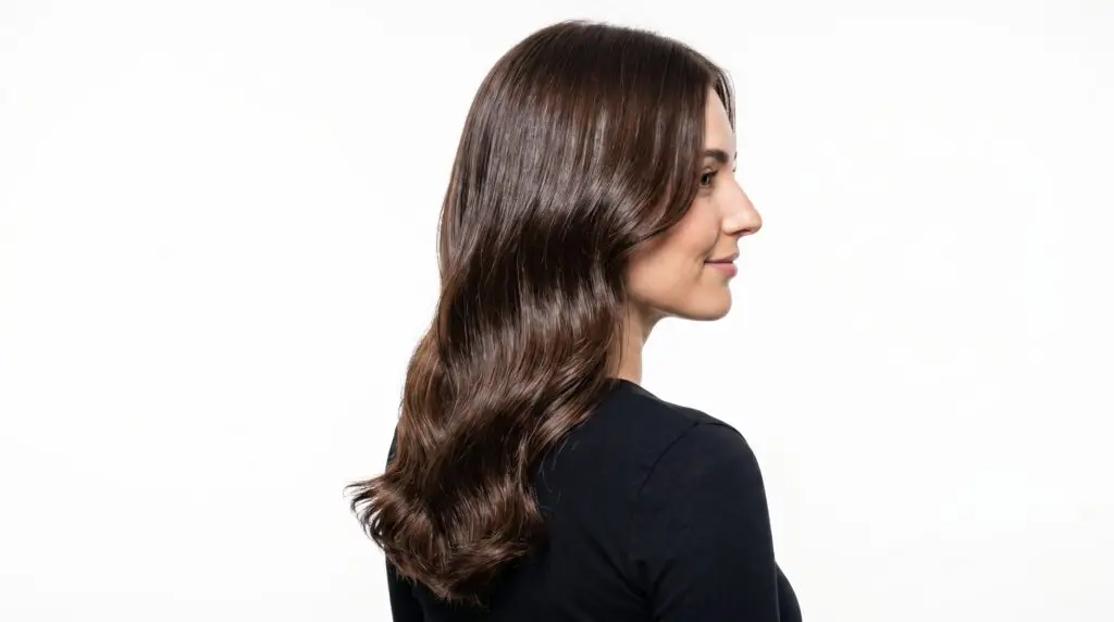 Täydellinen hiustenvärjäys: parturin opas unelmien hiusväriin ja sen ylläpitoon 2 Hair glossing on white background 202607211636
